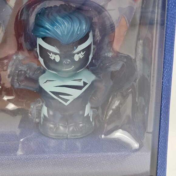 Little People Collector DC Comics Superman Mini Figures Fisher Price 4 Piece Set - Picture 3 of 11
